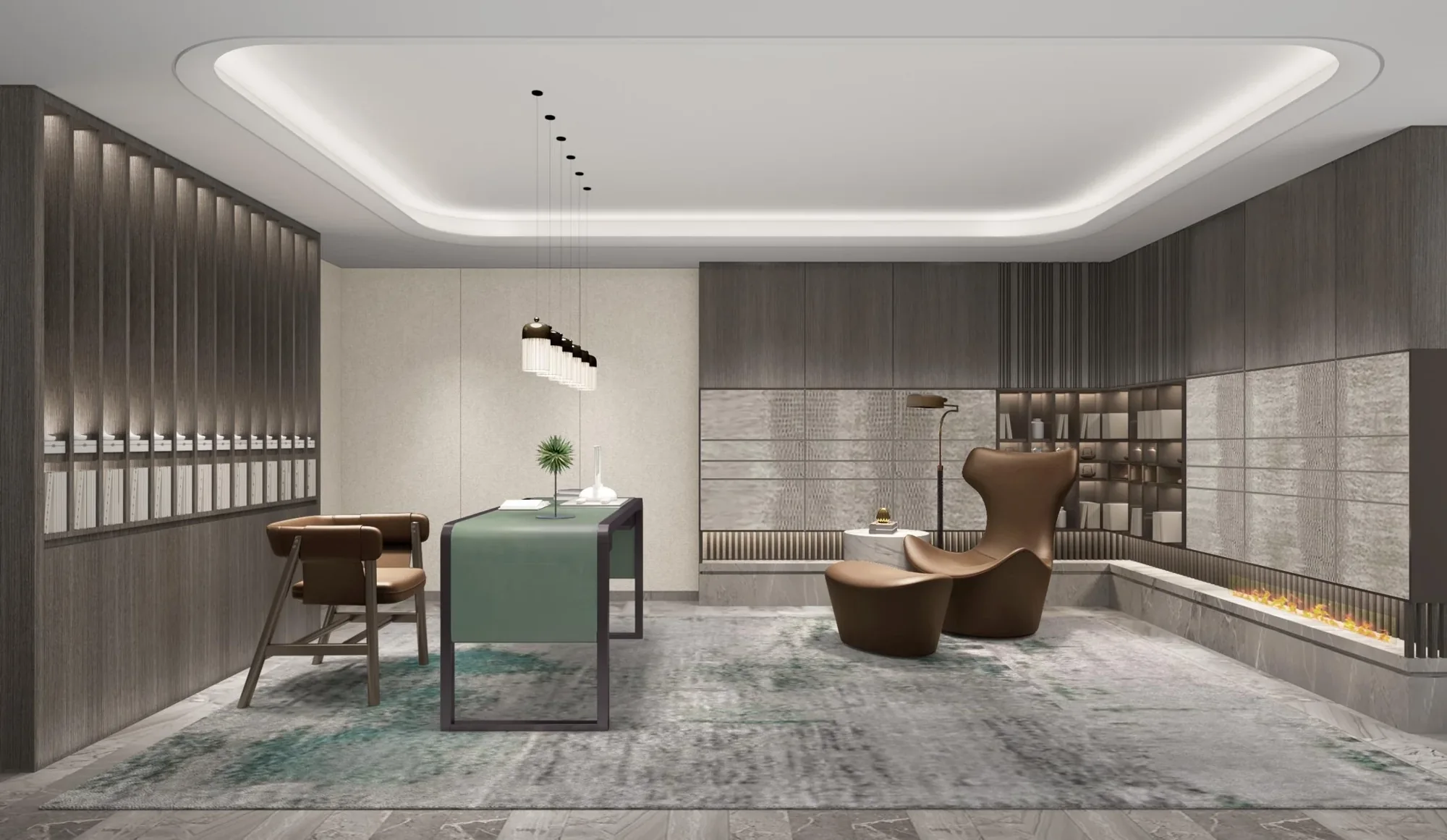 Chongming Island Villa — Study